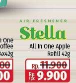 Promo Harga Stella All In One Apple 42 gr - Lotte Grosir