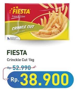 Fiesta French Fries 1000 gr Diskon 26%, Harga Promo Rp38.900, Harga Normal Rp52.990