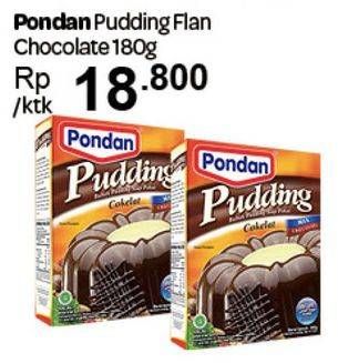 Promo Harga PONDAN Pudding Flan 180 gr - Carrefour