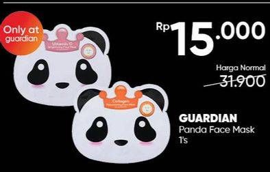 Promo Harga GUARDIAN Panda Mask All Variants  - Guardian