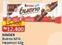 Promo Harga Kinder Joy Bueno Milk Hazelnut 43 gr - Alfamart