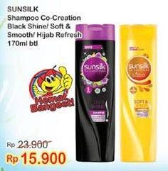 Promo Harga Sunsilk Shampoo Black Shine/Soft & Smooth/Hijab Refresh  - Indomaret
