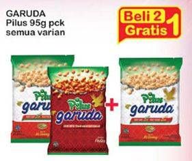 Promo Harga Garuda Snack Pilus All Variants per 2 pouch 95 gr - Indomaret