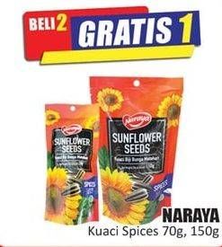 Promo Harga NARAYA Kuaci Spices 70 gr - Hari Hari