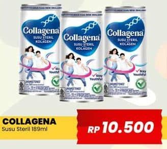 Promo Harga Collagena Susu Steril Kolagen 189 ml - Yogya