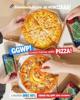 Promo Harga Good Game with Pizza  - Domino Pizza