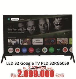 Promo Harga Polytron Smart Cinemax Google TV 32 inch PLD 32RG9059  - Hari Hari