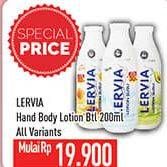 Promo Harga LERVIA Lotion All Variants 200 ml - Hypermart