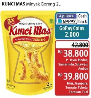 Promo Harga Kunci Mas Minyak Goreng 2000 ml - Alfamidi