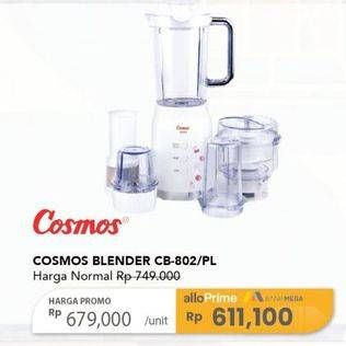 Promo Harga Cosmos CB 802 | Blender PL  - Carrefour