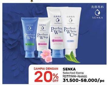 Promo Harga SENKA Cosmetics  - Guardian