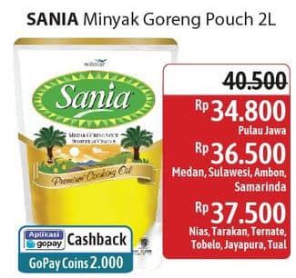 Promo Harga Sania Minyak Goreng 2000 ml - Alfamidi