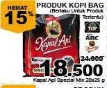 Promo Harga Kapal Api Kopi Bubuk Special Mix 20 pcs - Giant