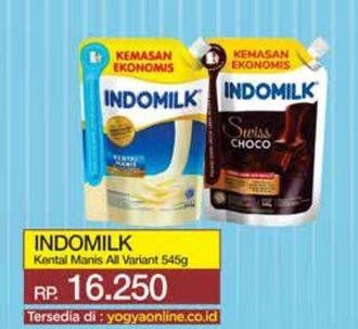 Promo Harga Indomilk Susu Kental Manis All Variants 545 gr - Yogya