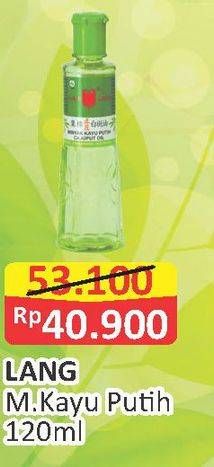 Promo Harga CAP LANG Minyak Kayu Putih 120 ml - Alfamart