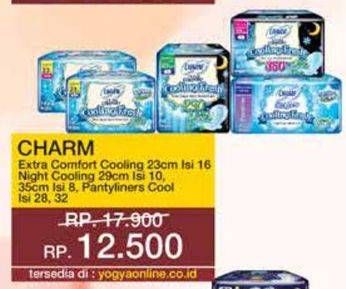 Charm Extra Comfort Cooling Fresh/Pantyliner Cooling Fresh