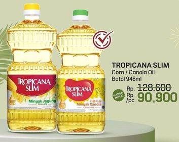 Promo Harga Tropicana Slim Corn/Canola Oil   - LotteMart