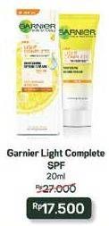 Promo Harga GARNIER Light Complete Cream Yuzu Day SPF19 20 ml - Indomaret