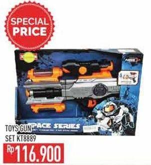 Promo Harga Toys Gun Set KT8889  - Hypermart
