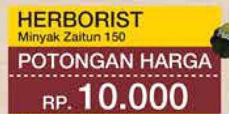Promo Harga HERBORIST Minyak Zaitun 150 ml - Yogya