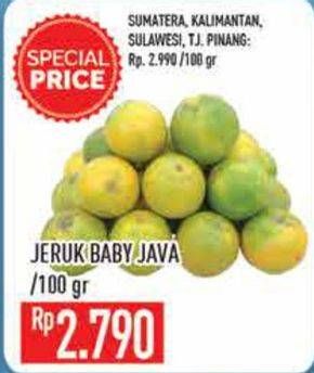 Promo Harga Jeruk Baby Java per 100 gr - Hypermart