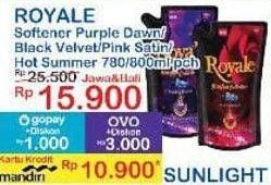 Promo Harga So Klin Royale Parfum Collection Purple Dawn, Black Velvet, Pink Satin, Hot Summer 800 ml - Indomaret