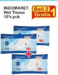 Promo Harga INDOMARET Wet Tissue 10 pcs - Indomaret
