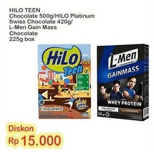 Promo Harga L-Men Gain Mass/Hilo Teen/Platinum  - Indomaret