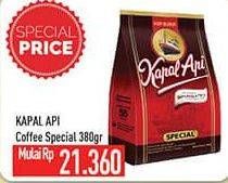 Promo Harga Kapal Api Kopi Bubuk Special 380 gr - Hypermart