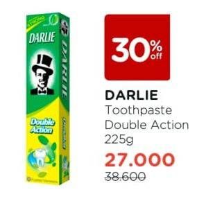 Promo Harga DARLIE Toothpaste Double Action 225 gr - Watsons