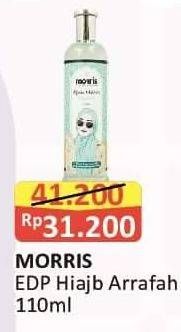 Promo Harga Morris Eau De Parfum Hijab Arafah 110 ml - Alfamart