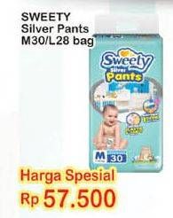 Promo Harga Sweety Silver Pants M30, L28  - Indomaret