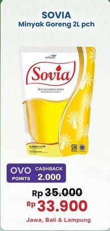 Promo Harga Sovia Minyak Goreng 2000 ml - Indomaret