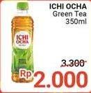 Promo Harga ICHI OCHA Minuman Teh Green Tea 350 ml - Alfamidi