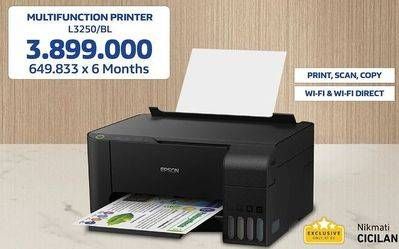 Promo Harga EPSON Multifunction Printer L3250  - Electronic City
