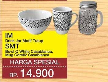Promo Harga IM Drink Jar Motif Tutup / SMT Bowl   - Yogya