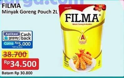 Promo Harga Filma Minyak Goreng 2000 ml - Alfamart