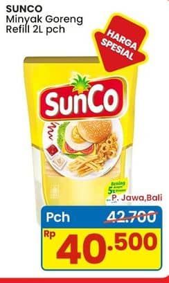 Promo Harga Sunco Minyak Goreng 2000 ml - Indomaret