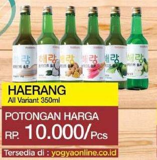 Promo Harga Haerang Korean Twist Drink All Variants 350 ml - Yogya