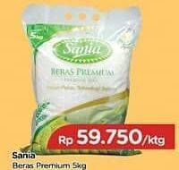 Promo Harga Sania Beras Premium 5 kg - TIP TOP