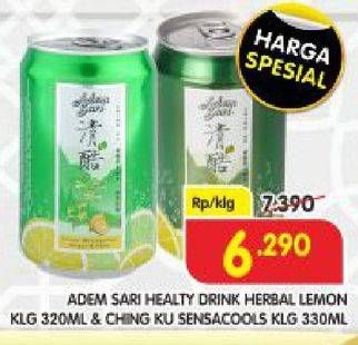 Promo Harga ADEM SARI Ching Ku Sensacools 320 ml - Superindo