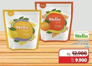 Promo Harga STELLA All In One Lemon, Orange 42 gr - Lotte Grosir