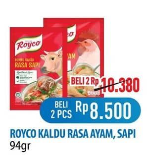 Promo Harga Royco Penyedap Rasa Sapi, Ayam 94 gr - Hypermart