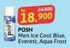 Promo Harga Posh Deo Roll On Men Active Cool, Men Active Pro, Men Active Sport 50 ml - Alfamidi
