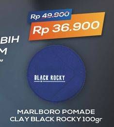 Promo Harga MARLBORO Pomade Clay Black Rock 100 gr - Alfamidi
