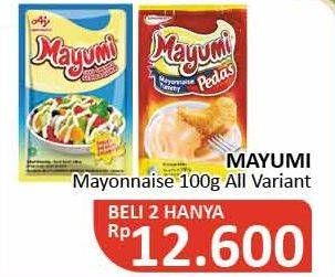 Promo Harga MAYUMI Mayonnaise All Variants 100 gr - Alfamidi