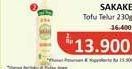 Promo Harga Sakake Tofu Telur 230 gr - Alfamidi