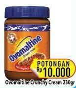 Promo Harga Ovomaltine Selai Crunchy Cream 230 gr - Hypermart