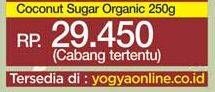 Promo Harga JAVARA Coconut Sugar Organic 250 gr - Yogya