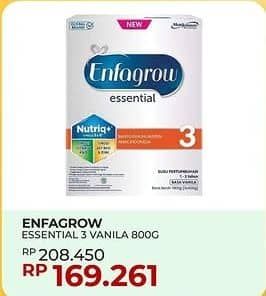 Promo Harga Enfagrow Essential 3 Susu Formula Vanila 800 gr - Yogya
